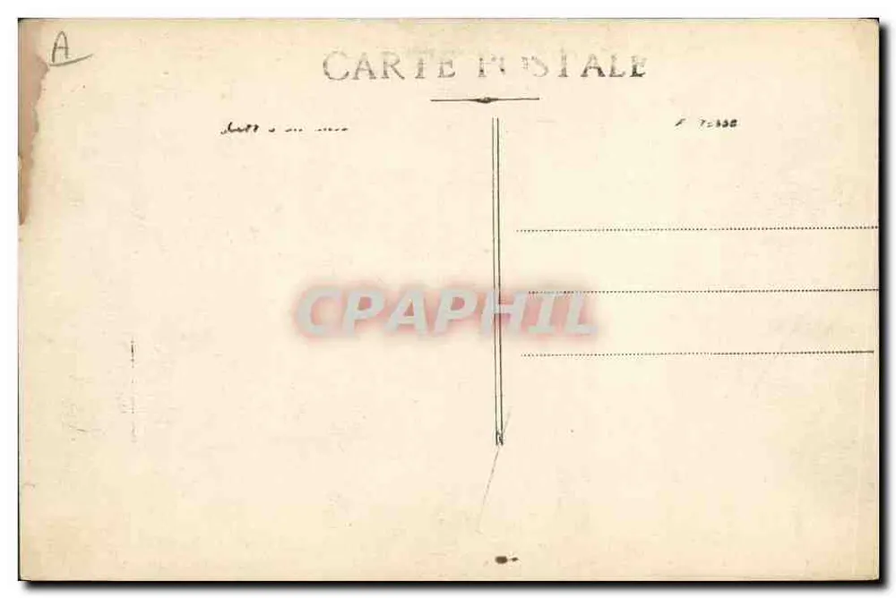 Campanha 1914 — A Vida nas Trincheiras — A. Lague - Verso