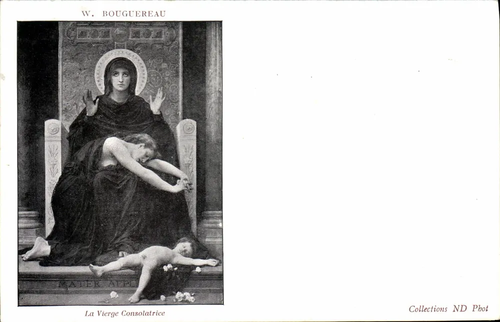 A Virgem Consoladora — W. Bouguereau — Collections ND Phot - Frente