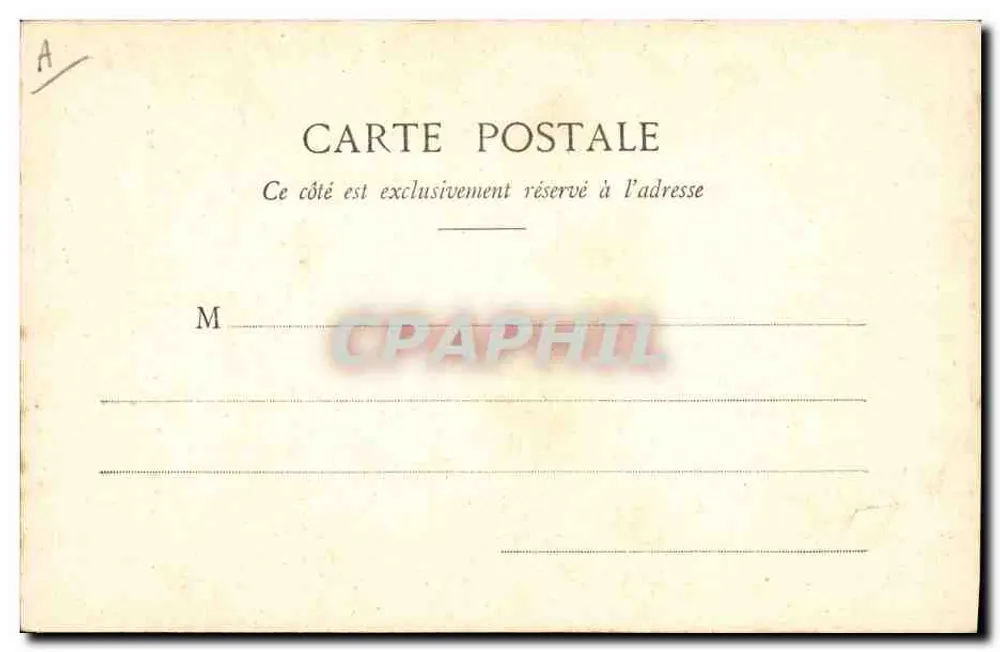 Frau im traditionellen Kleid — Les Sables-d'Olonne — Sammlung G. I. D. de Nantes, Nr. 1 - Rückseite