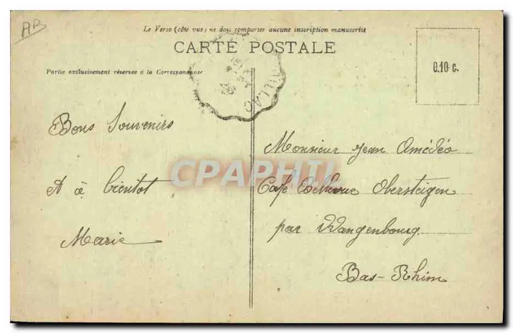 Chants du Quercy — Chanson populaire — Éditeur non visible, n° 19 - Rewers