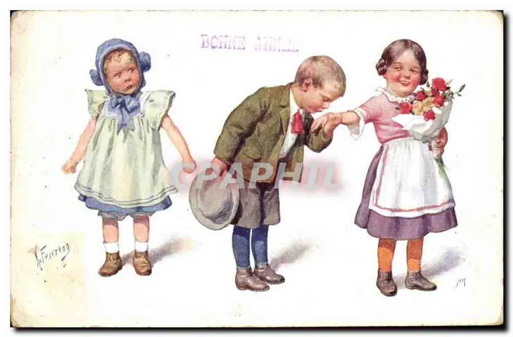 Kinder — Frohe Neujahr — Friction - Vorderseite