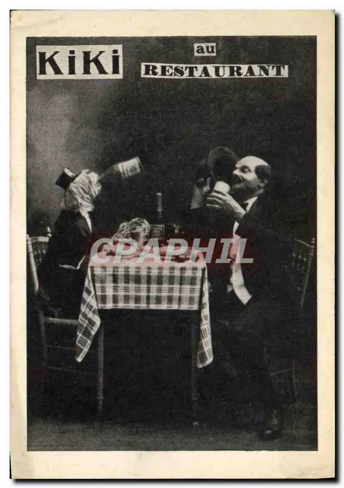 KiKi no RESTAURANT — propaganda — sem editor ou número visível - Frente