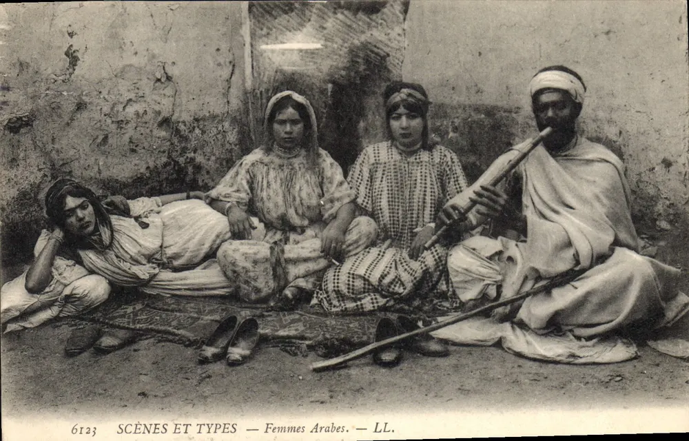 Mulheres Árabes — CENÁRIOS E TIPOS — LL. — n° 6123 - Frente