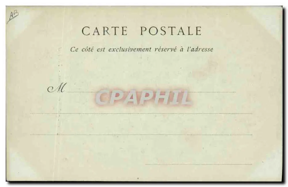 Typische Algerijnse figuren — Madame Bono — ND Pbot - Achterkant