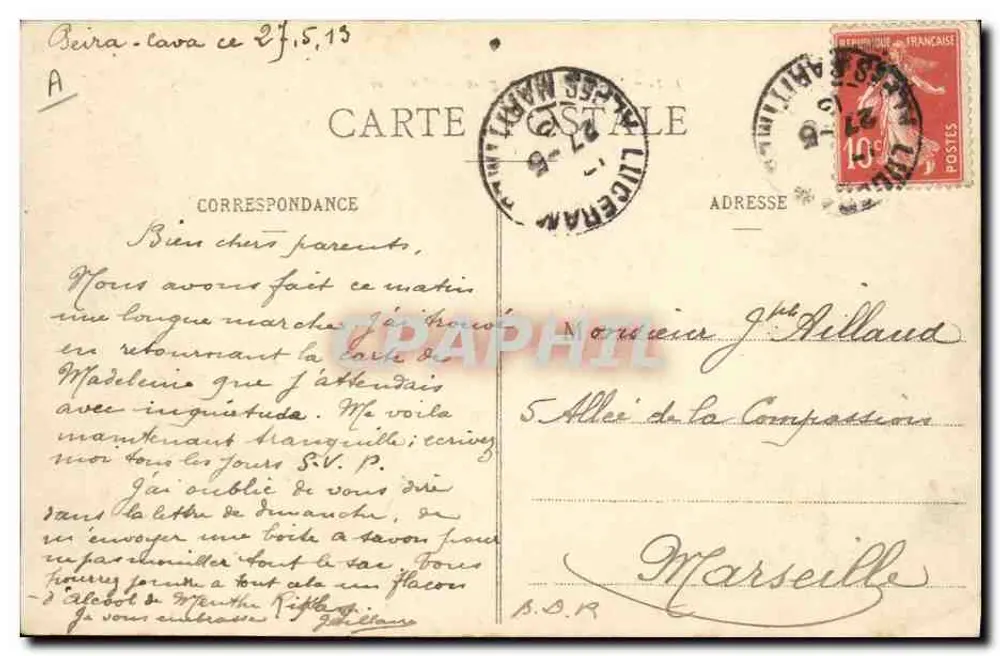 Alpine-Jäger, die einen Pass erklimmen — Samburgo, n°121 - Rückseite
