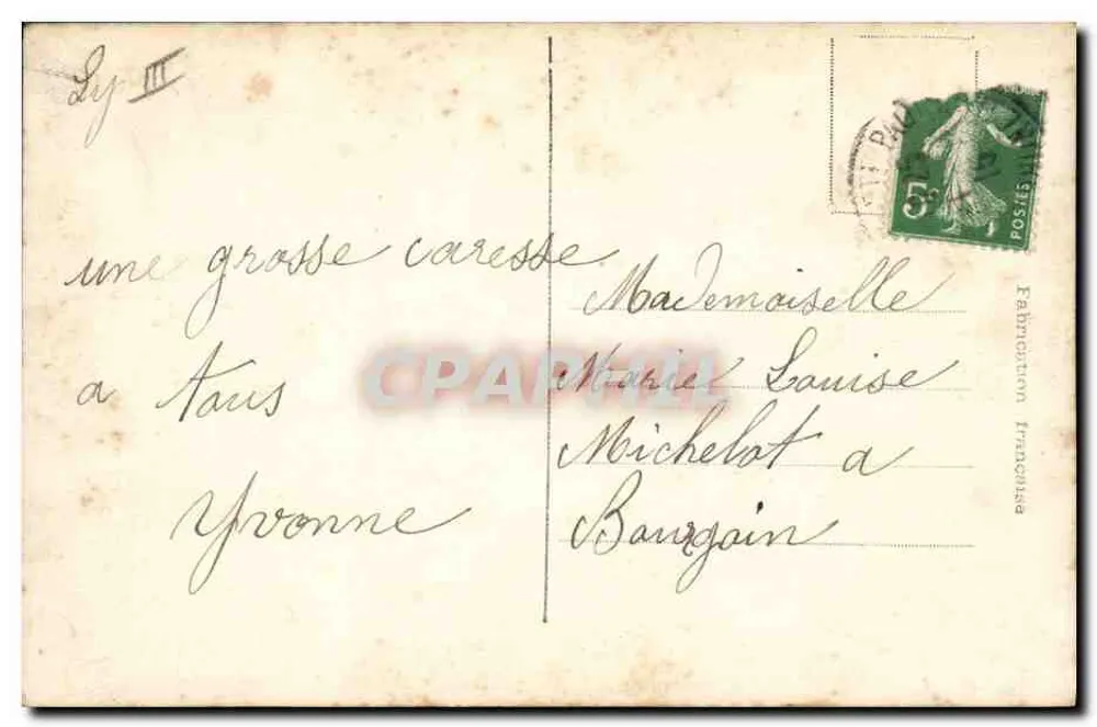 Spiele des Siegreichen Schülers — militärische Karikatur — Bastel, Paris 109 - Rückseite