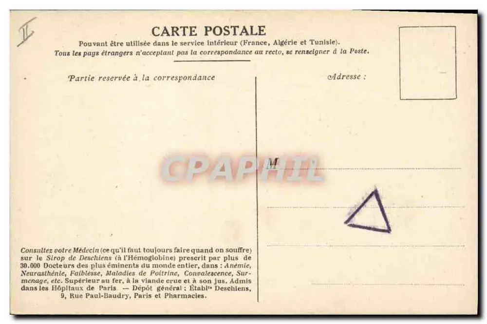 Soissons — A catedral — Os monumentos vítimas da guerra — Editor: L. Mailtejean, n°2 - Verso