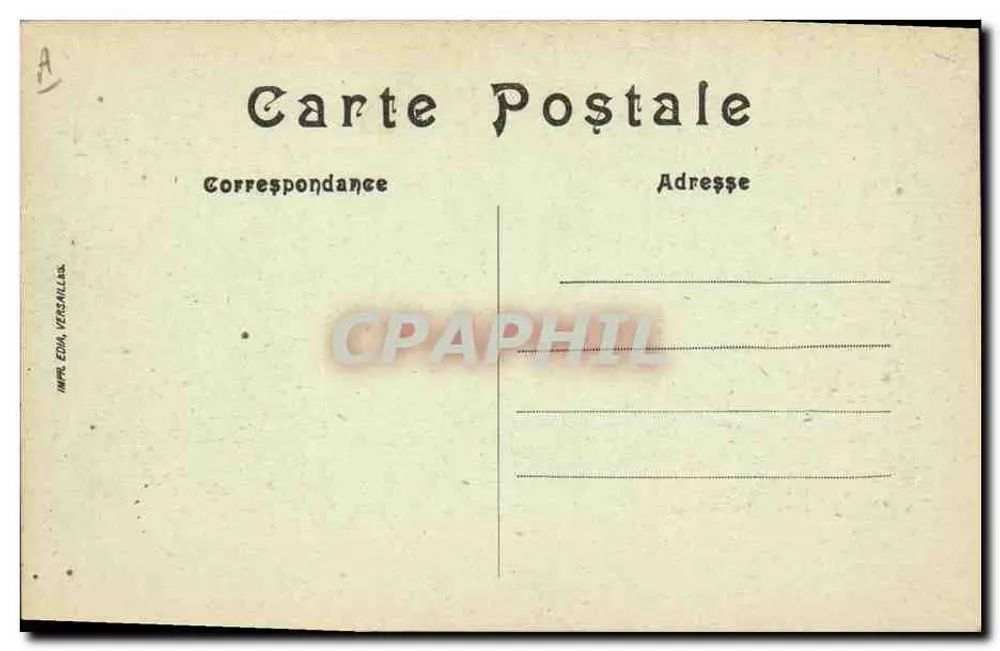 Brodeuses Tourangelles — Fabricantes de bordados de Touraine — A.P. - Verso