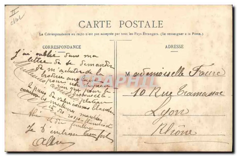 Au Pays Thouarsais — Scène de paysage avec char à cheval — Lib. Vve Delabarré - Verso