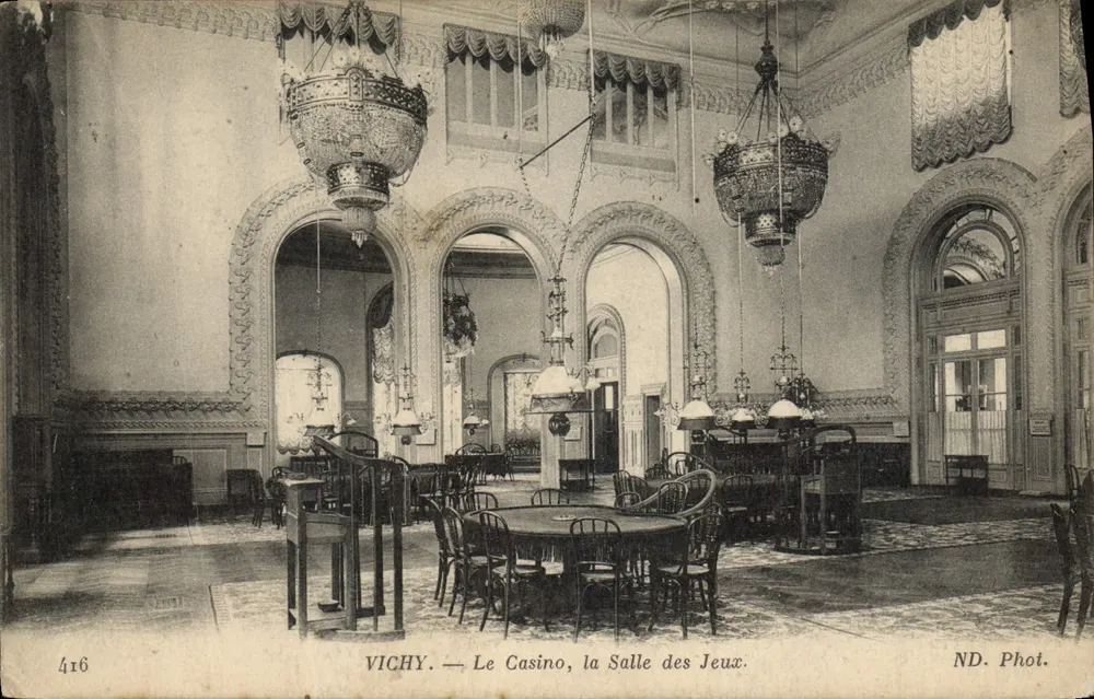Vichy — Das Casino, der Spielraum — ND. Foto n° 416 - Vorderseite