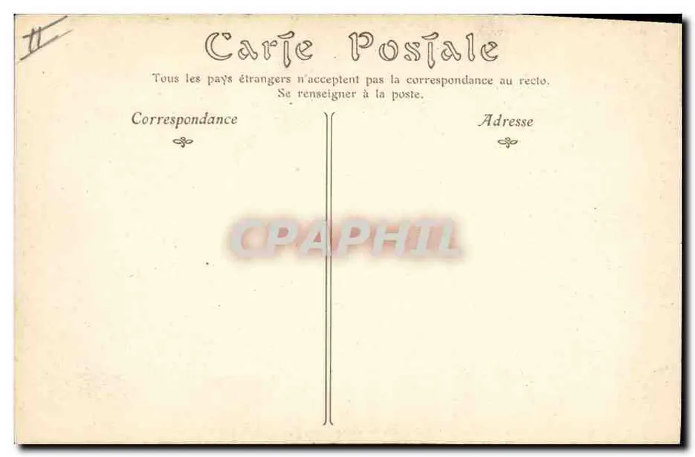 Casino de MONTE-CARLO — Saal Schmitt, Roulette-Tisch — ND Fotografie Nr. 947 - Rückseite