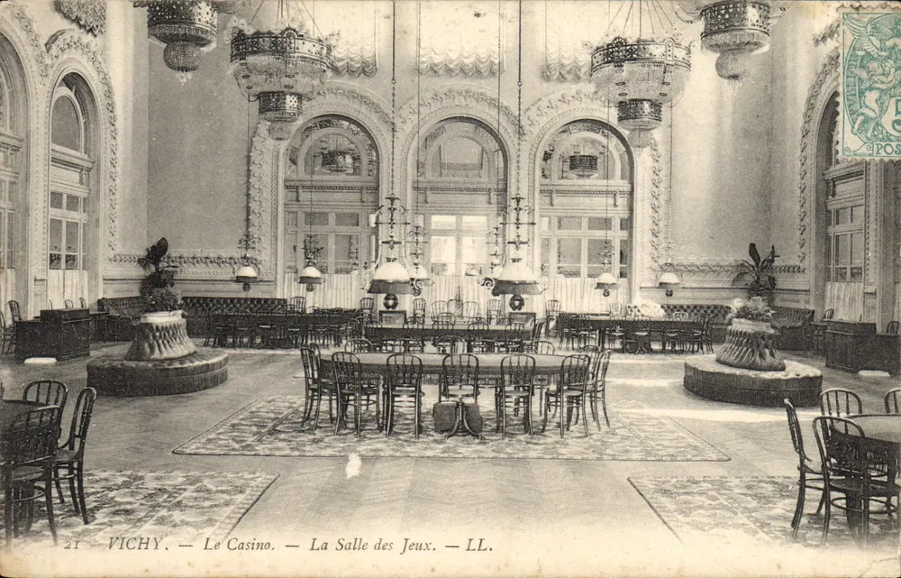 Vichy — Das Casino — Das Spielzimmer — LL. - Vorderseite
