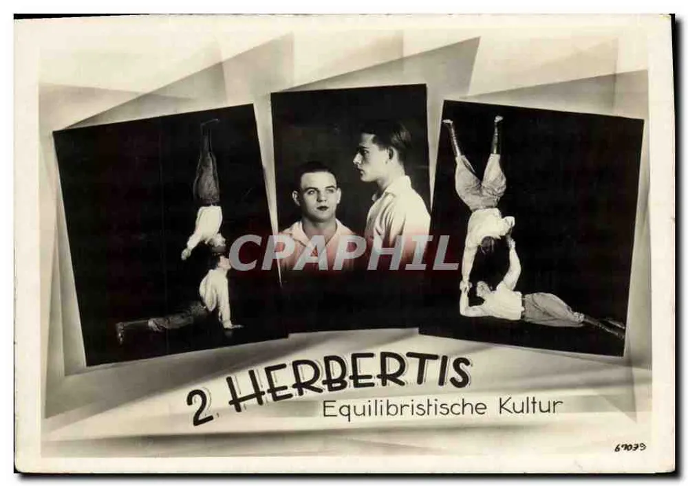 2. HERBERTIS — Equilibristische Kultur — série 67073 - Frente