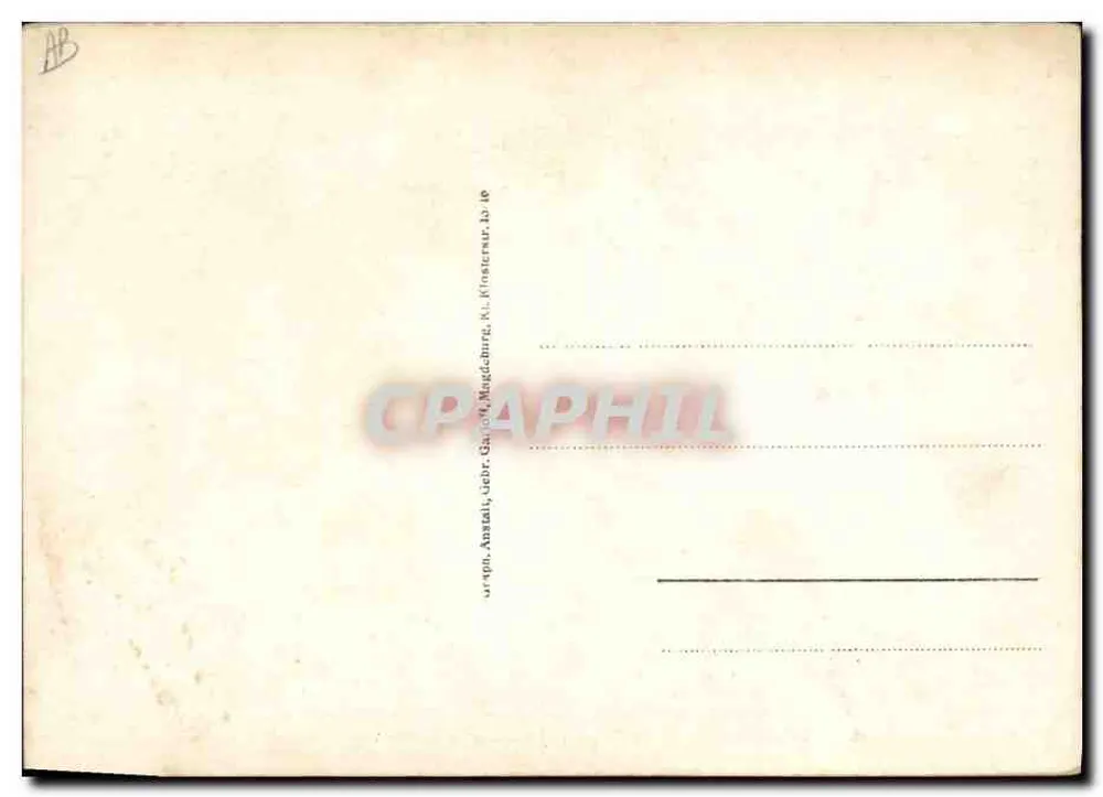 Acrobatas em cena — espetáculo de circo — editor Anzali, Magdeburgo - Verso