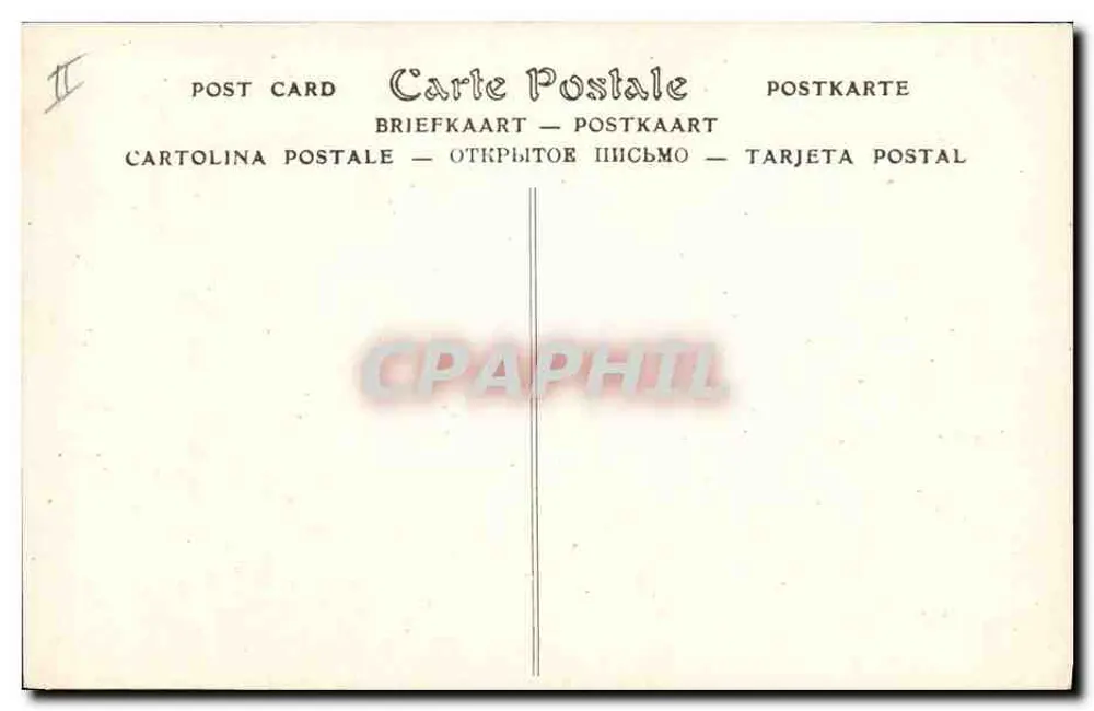 Thema: Die Romantik der Wüste — Salon von 1914 — Ph. MOURAN — Nr. 277 — Gesellschaft der französischen Künstler - Rückseite