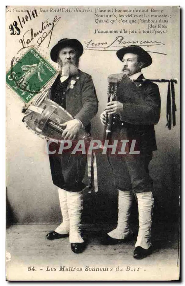 Die Glockenspieler des Berry — Illustrierte Jean Rameau — n°54 - Vorderseite