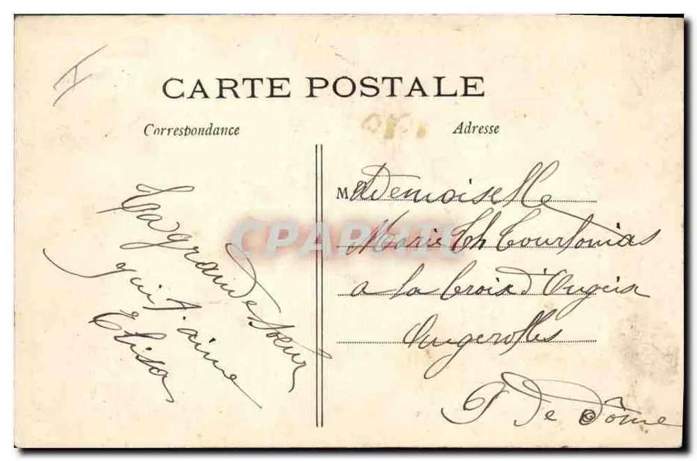 Paris — Jardin der Pflanzen — Der Kamel — J.H. — n°649 - Rückseite