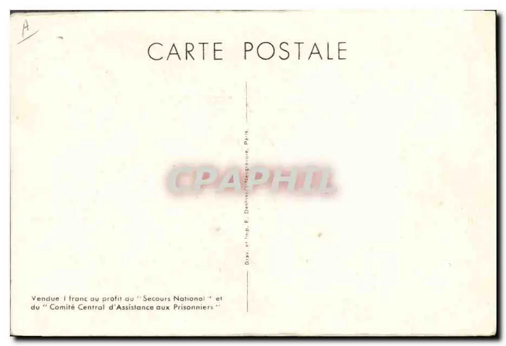 Philippe Pétain — « Faço ao França o presente de minha pessoa. » — V. 2002 - Verso