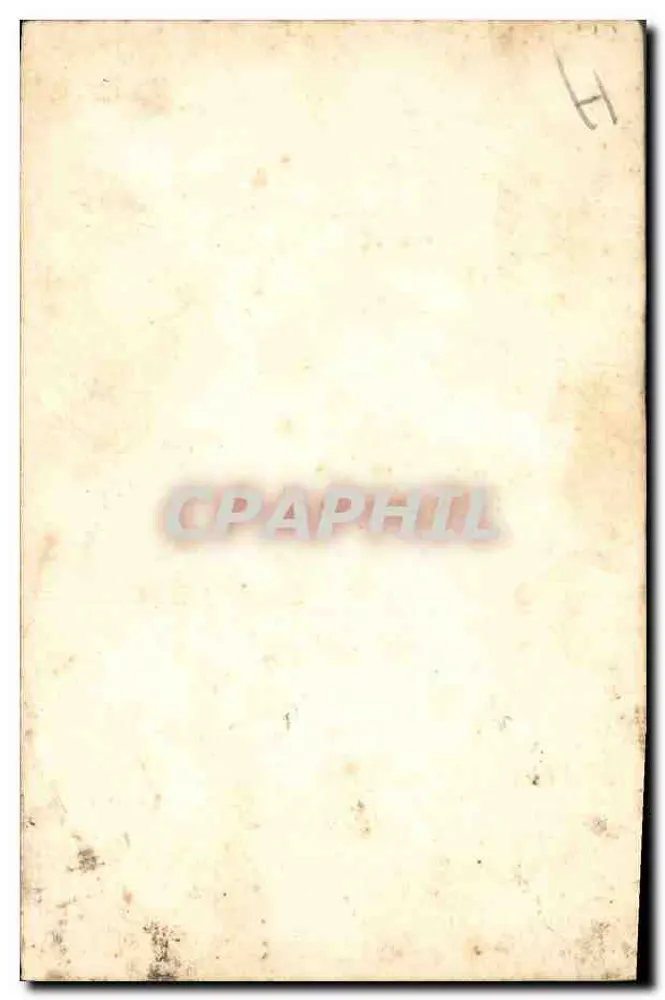 Jovens escoteiros diante de uma imagem de Philippe Pétain — texto impresso e manuscrito — A.B. Pétain - Verso