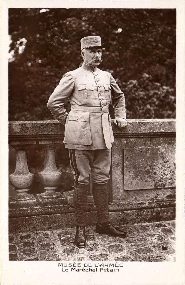 O Marquês Pétain — Museu da Armada — Edição Hotel dos Invalidos - Frente
