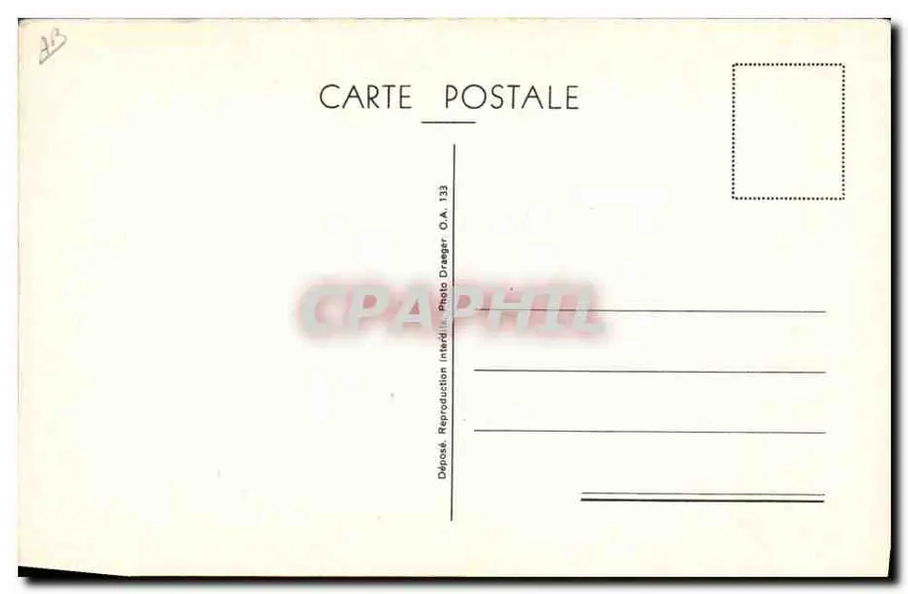 Mariscal Philippe Pétain — Apelo à confiança — Foto Draeger, n°133 - Verso