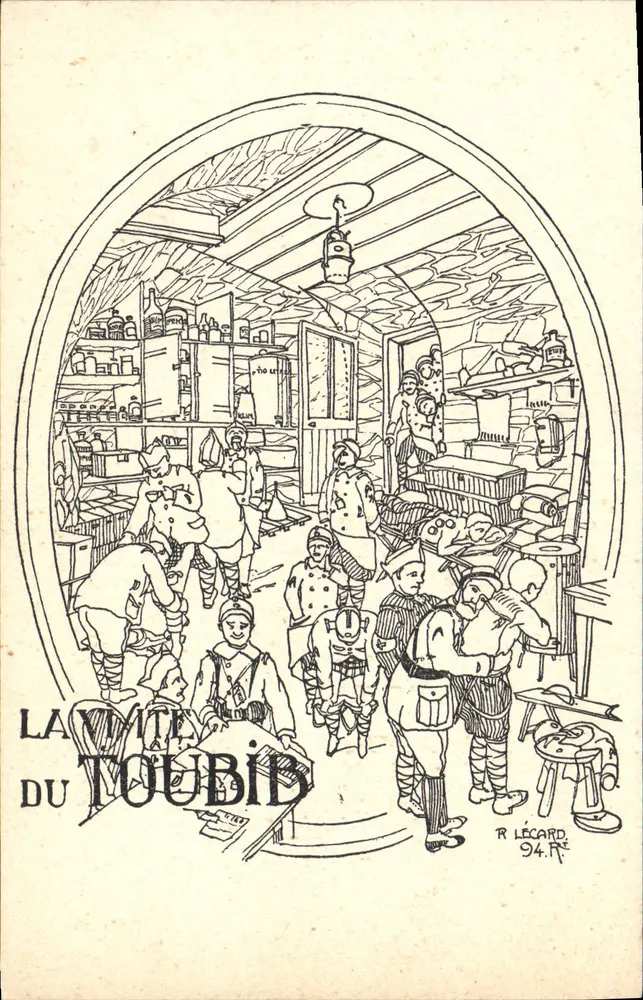 Das Leben des Toubid — R. Lécard 94.R - Vorderseite