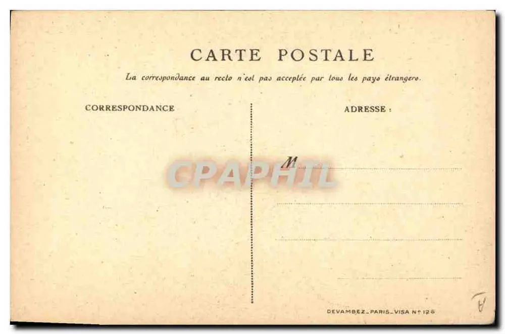 O plebiscito na Alsácia-Lorena — caricatura de Chaize-Michels — Devambez, Paris, N° 126 - Verso