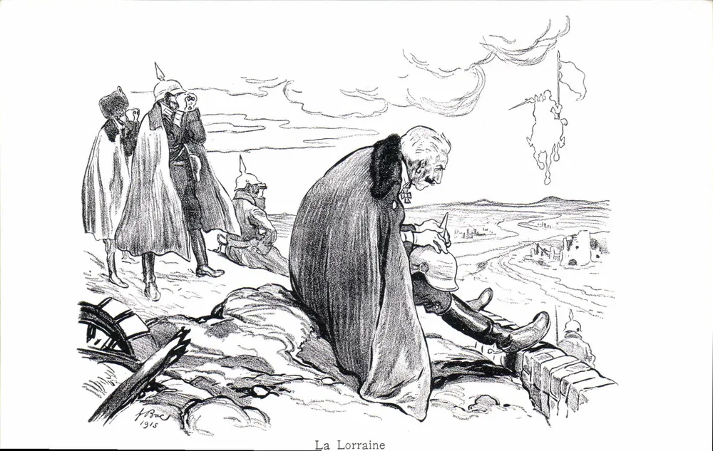 A Lorena — Tema militar — Y. Boc, 1915 - Frente