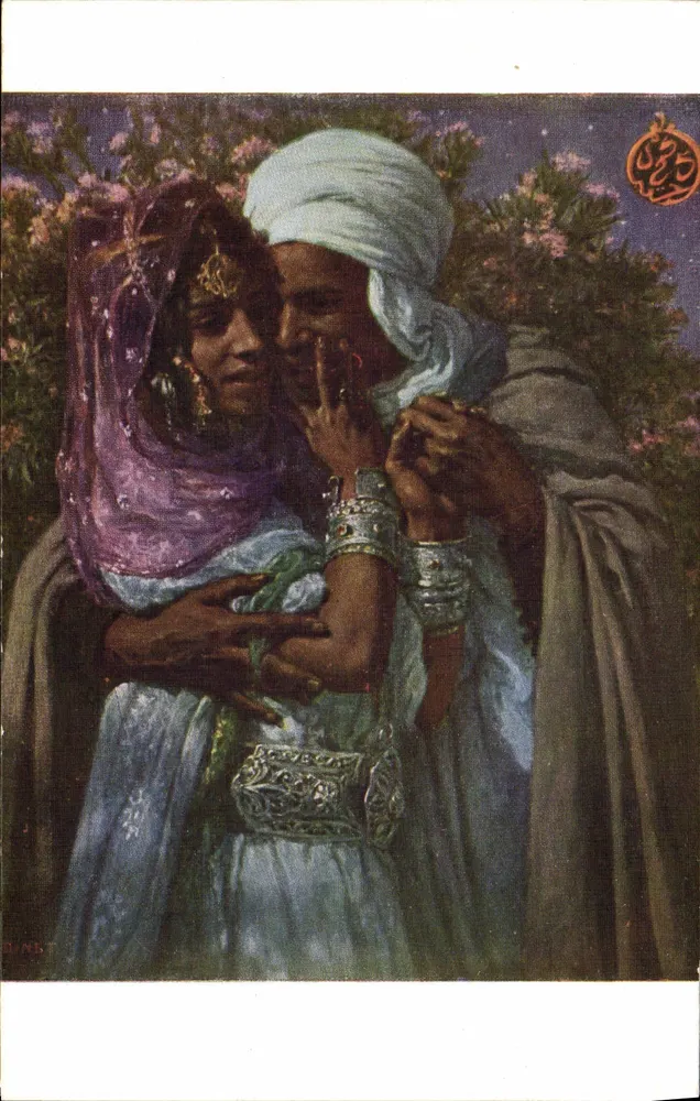Amor no Oriente — E. DINET — Editor não visível - Frente