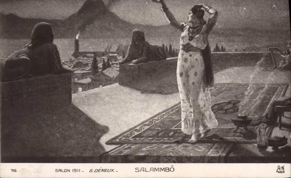 Salammbô — Salon 1911 — G. Déneux — A.N. Paris - Frente