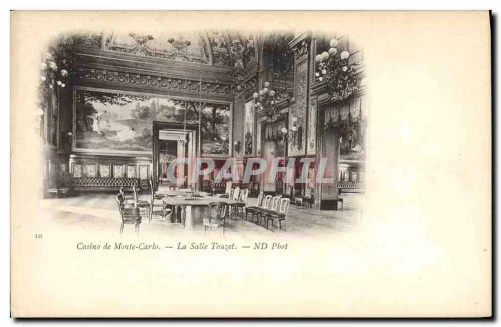 Casino de Monte-Carlo — Die Halle Touzel — ND Phot - Vorderseite