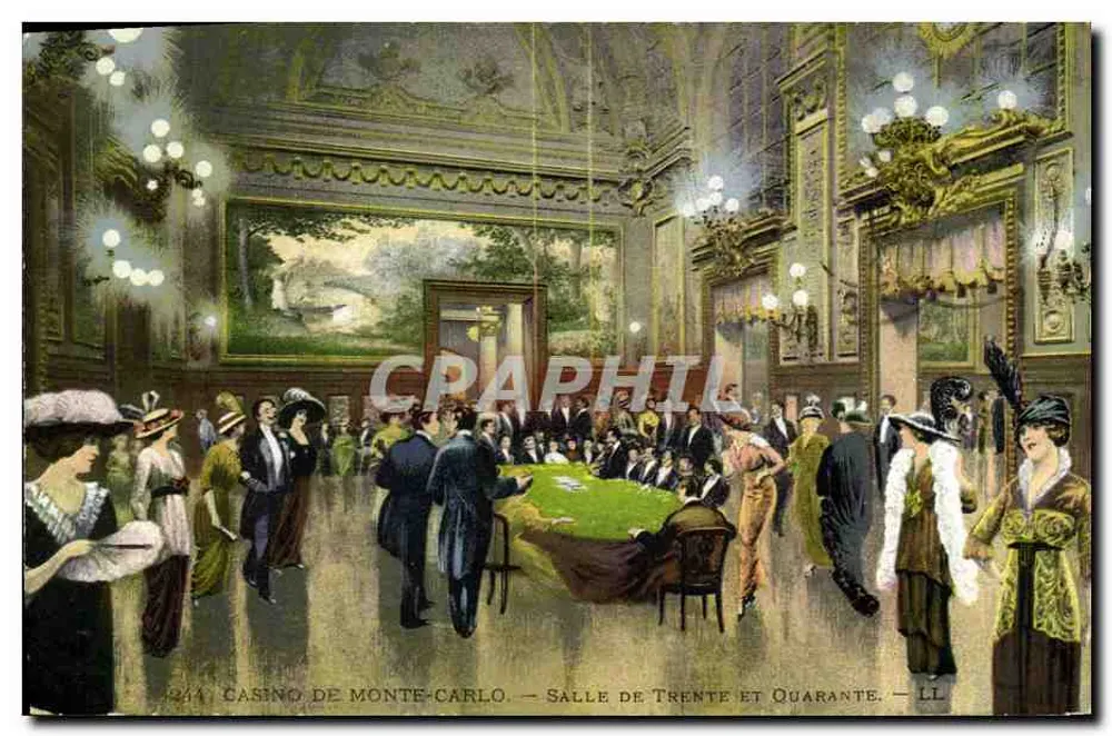 Casino de Monte-Carlo — Spielraum Trente et Quarante — LL - Vorderseite
