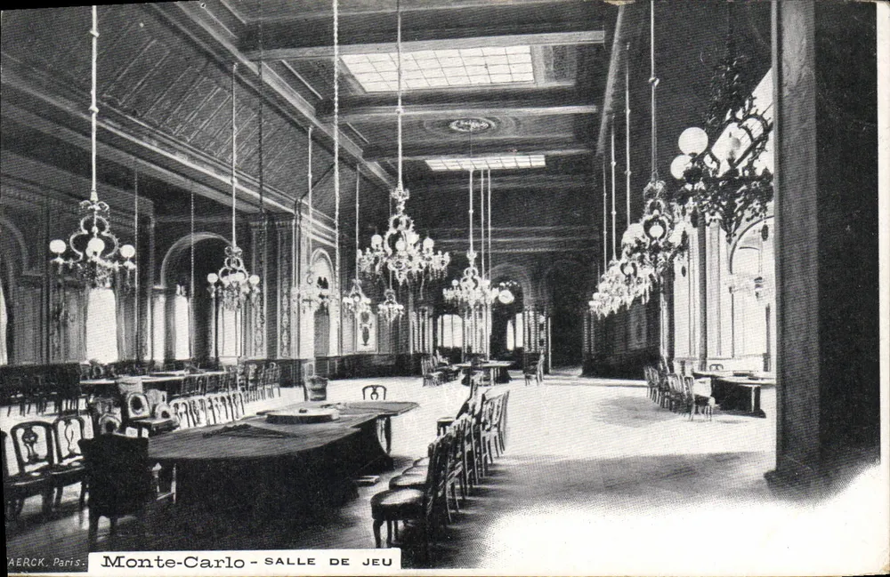Monte-Carlo - Spielraum — AERCK, Paris - Vorderseite