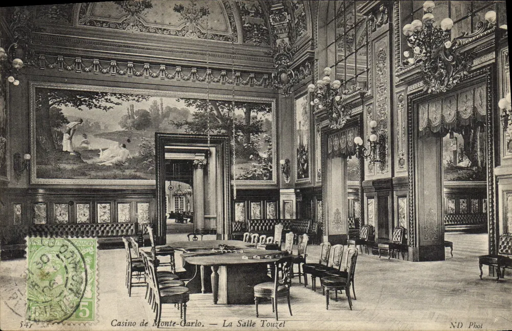 Casino de Monte-Carlo — La Salle Touzet — ND Phot - Vorderseite