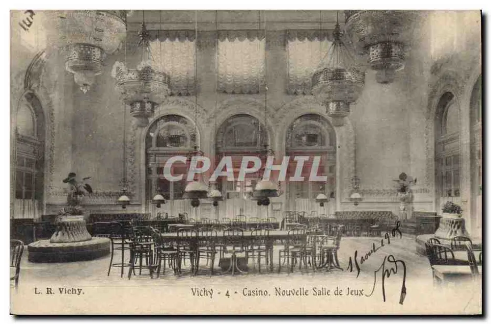 Vichy - Casino, Neue Spielhalle — L. R. Vichy, n°4 - Vorderseite