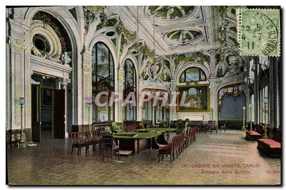 Casino de Monte Carlo — Neue Halle — ND. Past - Vorderseite