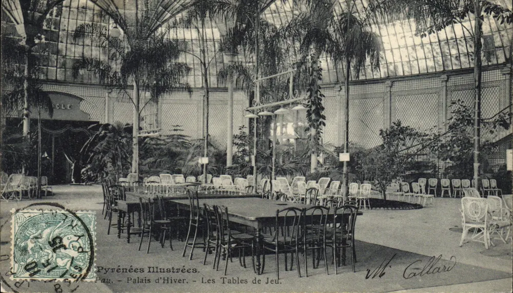 Pau - Palais d'Hiver - Die Spieltafeln. - Pyrénées Illustrées. - M. Callard - Vorderseite