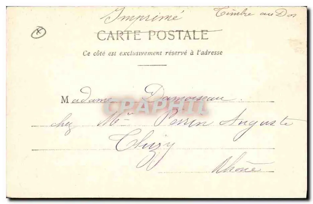 Monte-Carlo — Eingang zum Casino — Éd. Sillemann, Nr. 599 - Rückseite