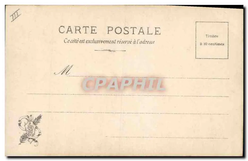 Moyse, der Flötenspieler — Salon 1901 — S.I.P. n°5 - Rückseite