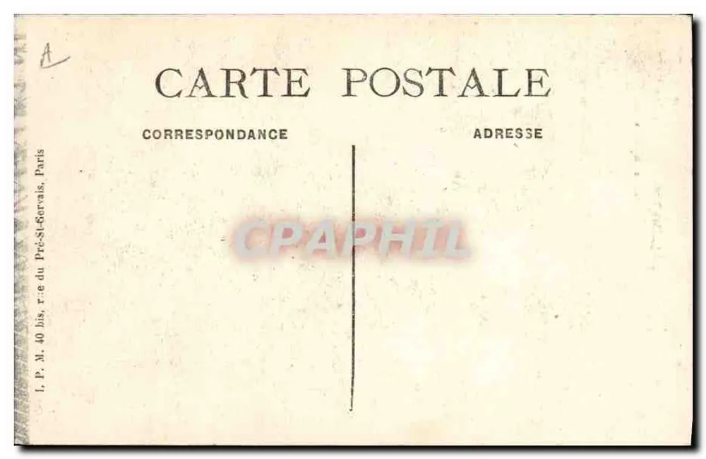 Paris — Jardin des Plantes — Giraffe aus Äthiopien — Verlag L.P.M. Nr. 331 - Rückseite