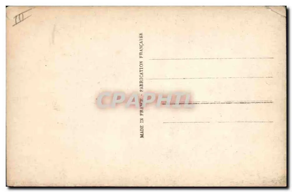 Geral Philippe Pétain — retrato militar — Dix Paris n°10 - Verso