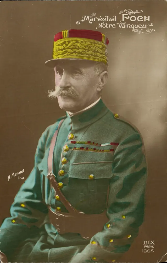 Maréchal Foch — Nosso Vencedor — H. Manuel Fot. Paris 1365 - Frente