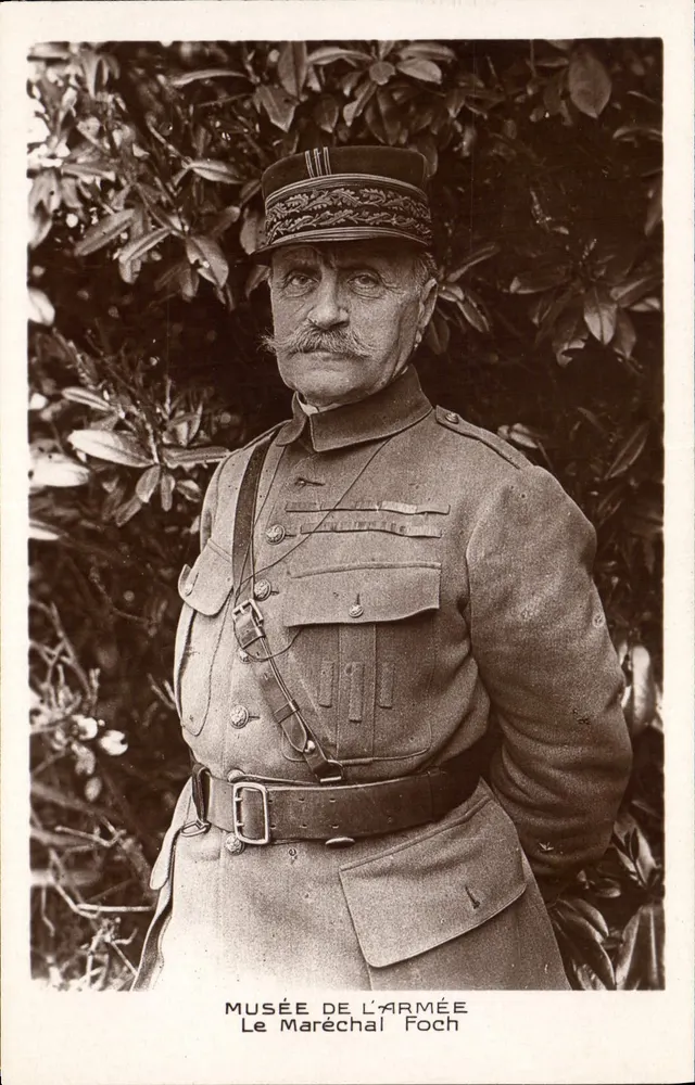 O Marquês Foch — Museu do Exército — Edição do Museu dos Inválidos, Paris - Frente