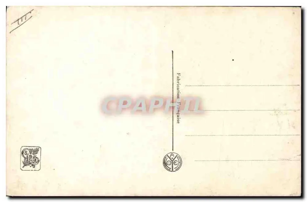 Général Philippe Pétain — portrait en uniforme — éditeur SPA - Verso