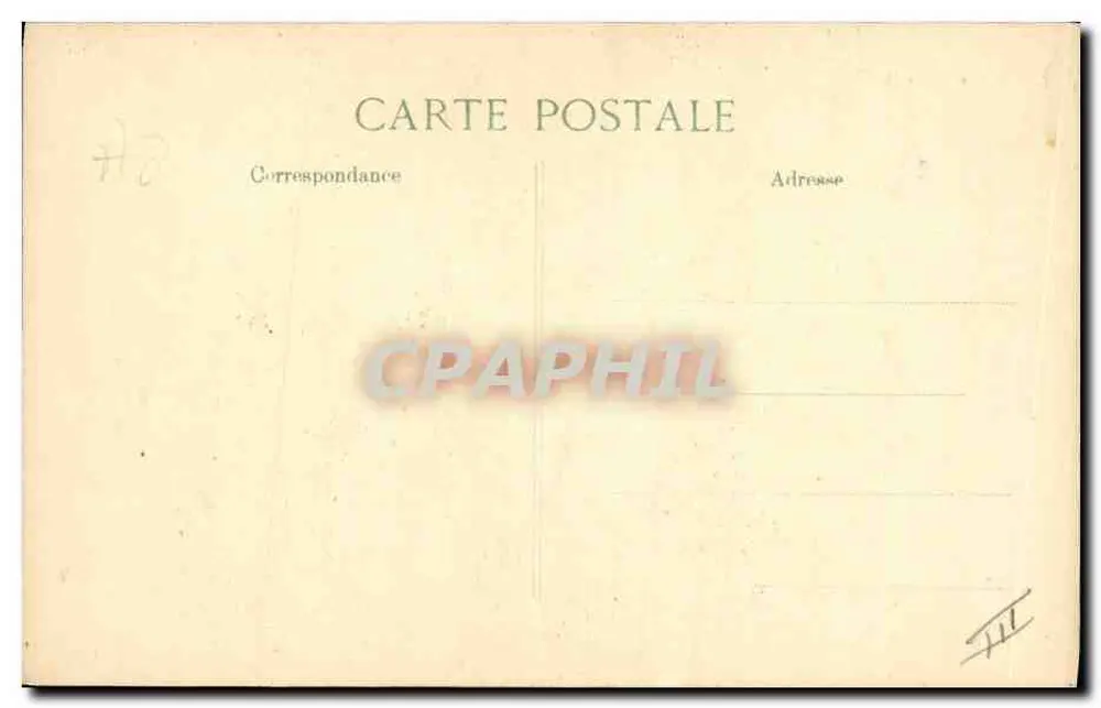 Die Verkleidung von Guillaume — Karikatur eines Soldaten in militärischer Uniform mit Vögeln, die auf ihm sitzen — Verlag E.D. (unterzeichnet AC) - Rückseite