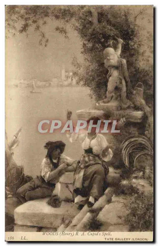 A Flecha de Cupido — Amores Pfeil — Woods (Henry R. A.) — Tate Gallery (Londres) - Frente