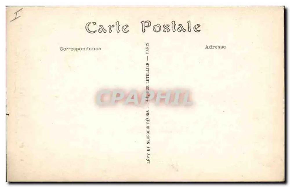 Amor e Dever — Salões de Paris — HEY (PHILIPPE) — n° 2261 gr. - Verso