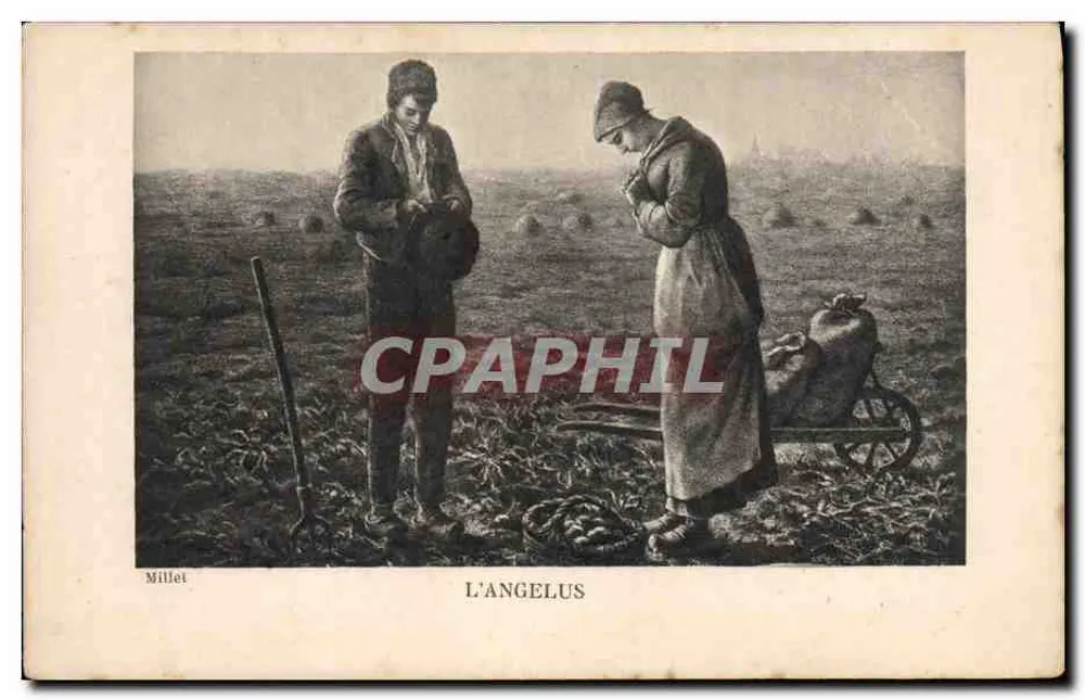 ल'अंजेलेयूस — मिलेट के एक कार्य की प्रतिलिपि — एडिटर ल'अंजेलेयूस - आगे