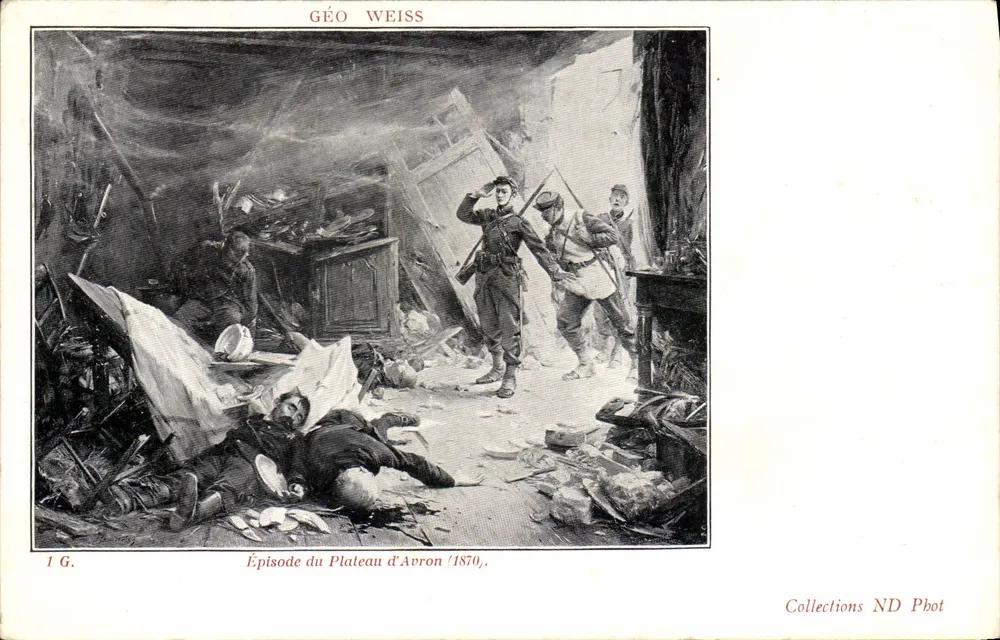 Episod des Plateau d'Avron (1870) — Géo Weiss — Collections ND Phot - Vorderseite