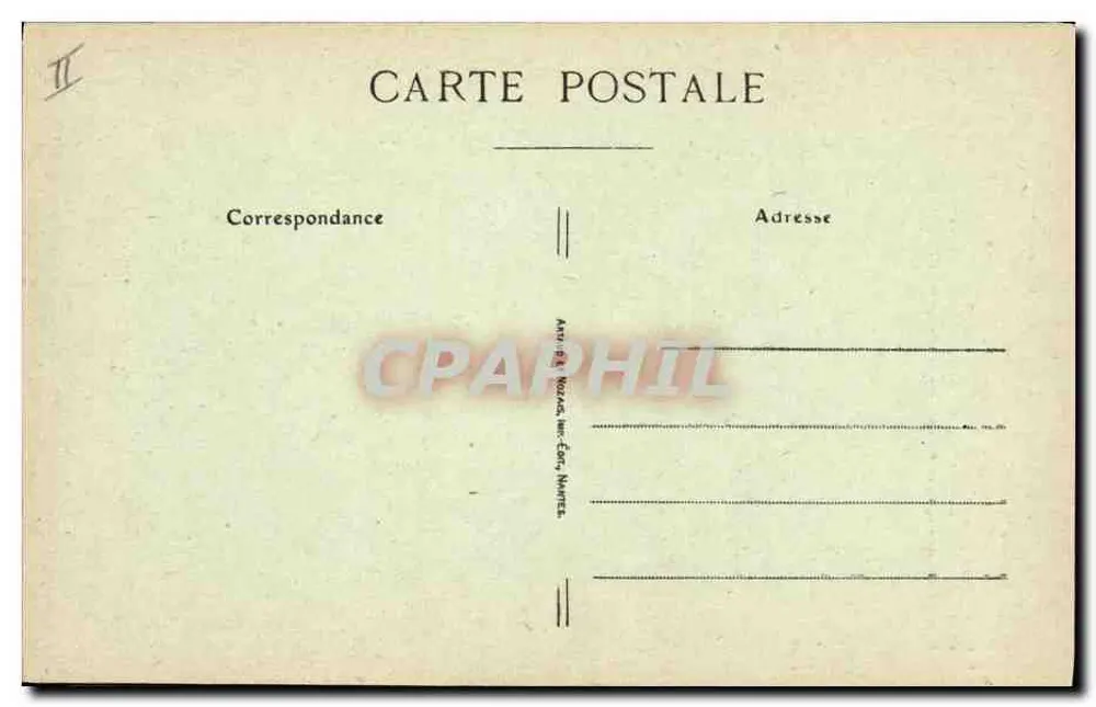 Fillettes d'Anjou — Poème sur les bonnets et dentelles — Éditeur non identifié, n° 80 - Verso